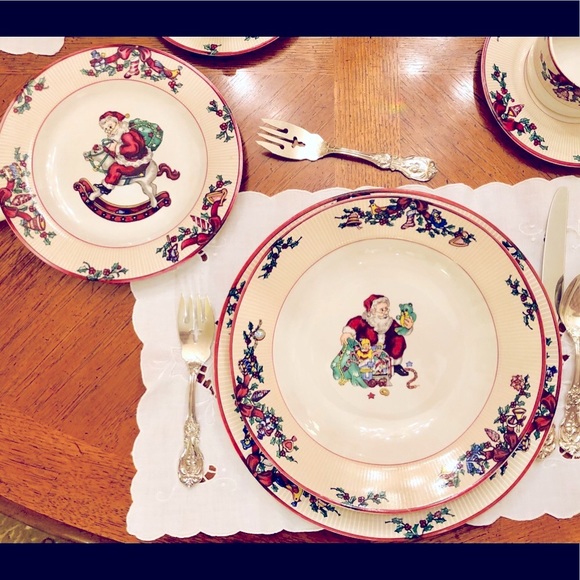 Neiman Marcus, Horchow collection NEW boxed 4- 6 piece Christmas place settings - Picture 15 of 15